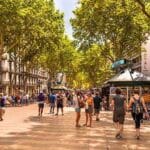La Rambla, la passeggiata più emblematica di Barcellona