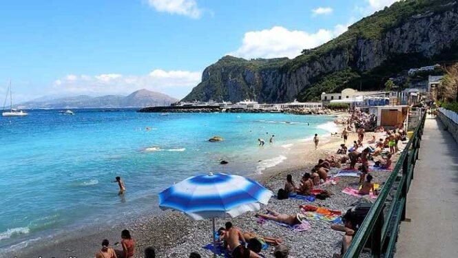 spiagge più belle di Capri