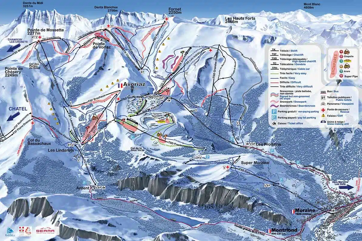 sciare ad Avoriaz